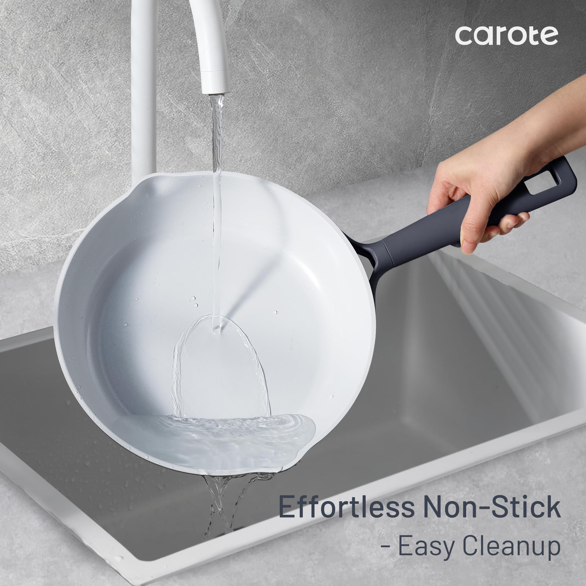 Foto 4 | Batería de Cocina Carote Ceramic 12 Piezas Antiadherentes para Inducción - Venta Internacional