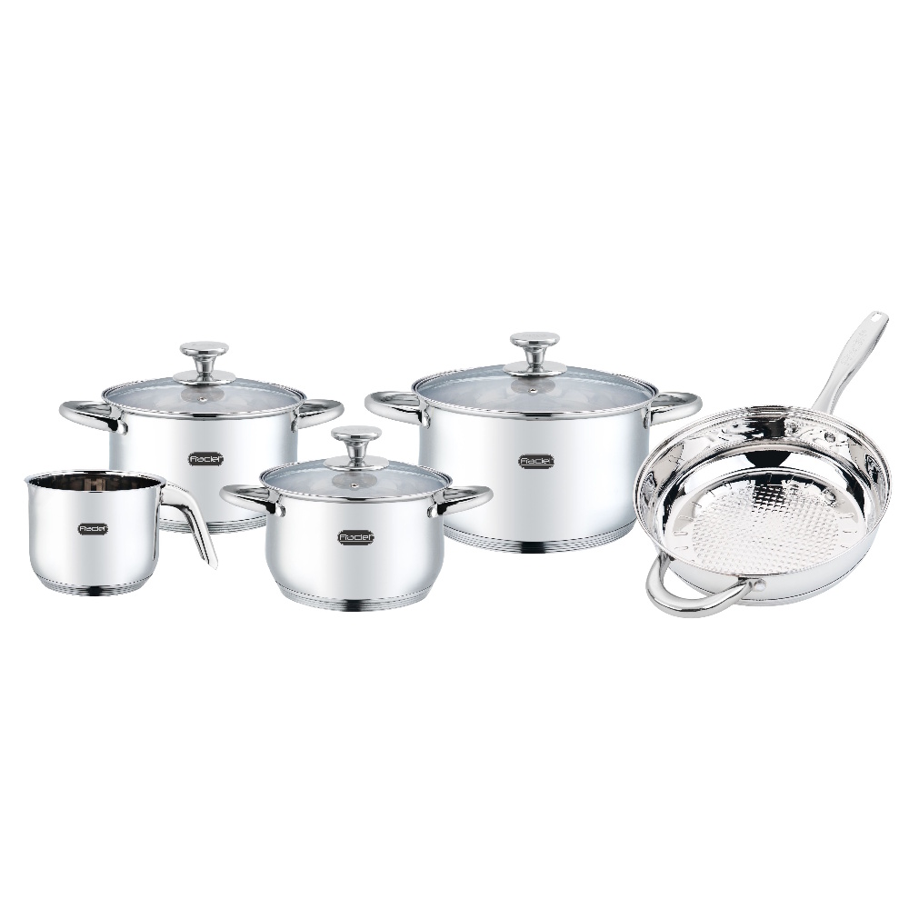 Foto 2 pulgar | Batería De Cocina 8 Pz Acero Inoxidable Inducción Florencia Fraciel