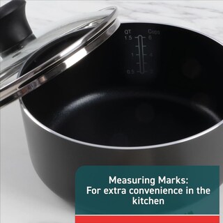 Foto 5 | Batería de Cocina T-fal Initiatives Antiadherente 6 Piezas Gris - Venta Internacional