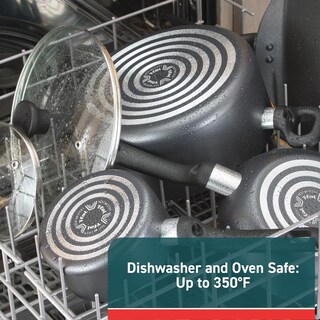 Foto 7 | Batería de Cocina T-fal Initiatives Antiadherente 6 Piezas Gris - Venta Internacional