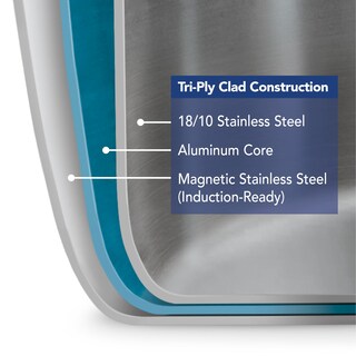 Foto 4 | Juego De Utensilios De Cocina Tramontina De Acero Inoxidable Con Revestimiento Triple De 13 Piezas - Venta Internaciona