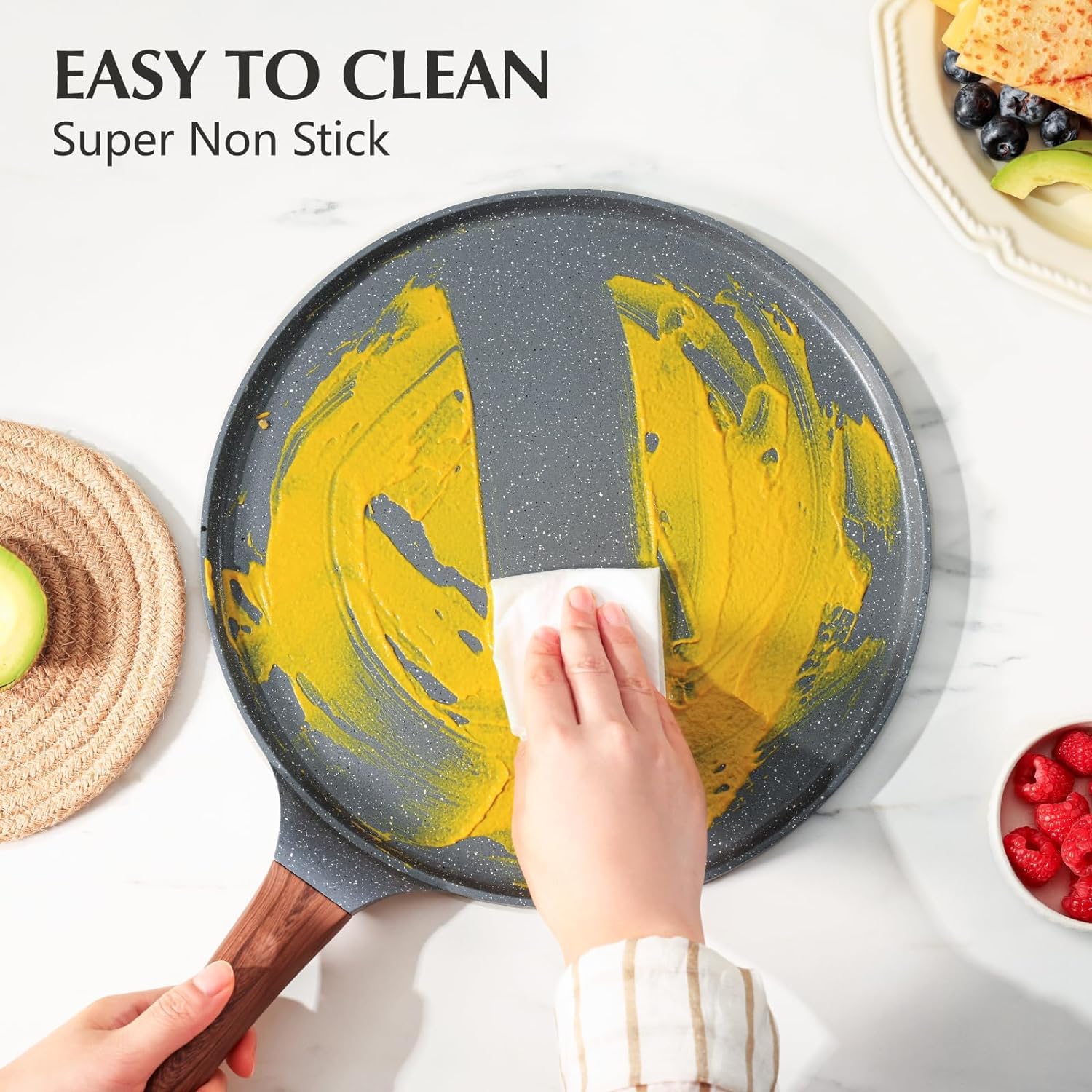 Foto 5 | Juego De Utensilios De Cocina Sensarte Antiadherentes De 23 Piezas Con Revestimiento De Granito Suizo - Venta Intern