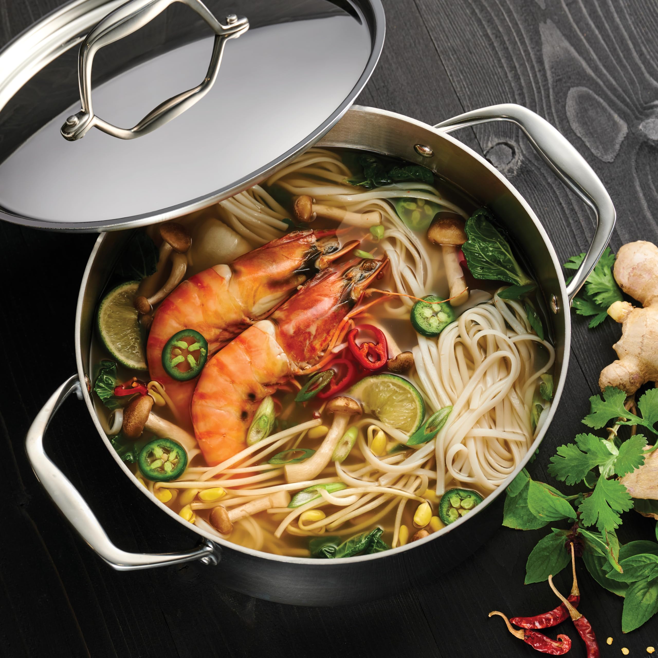 Foto 6 pulgar | Juego De Utensilios De Cocina Tramontina De Acero Inoxidable Con Revestimiento Triple De 9 Piezas - Venta Internacional.