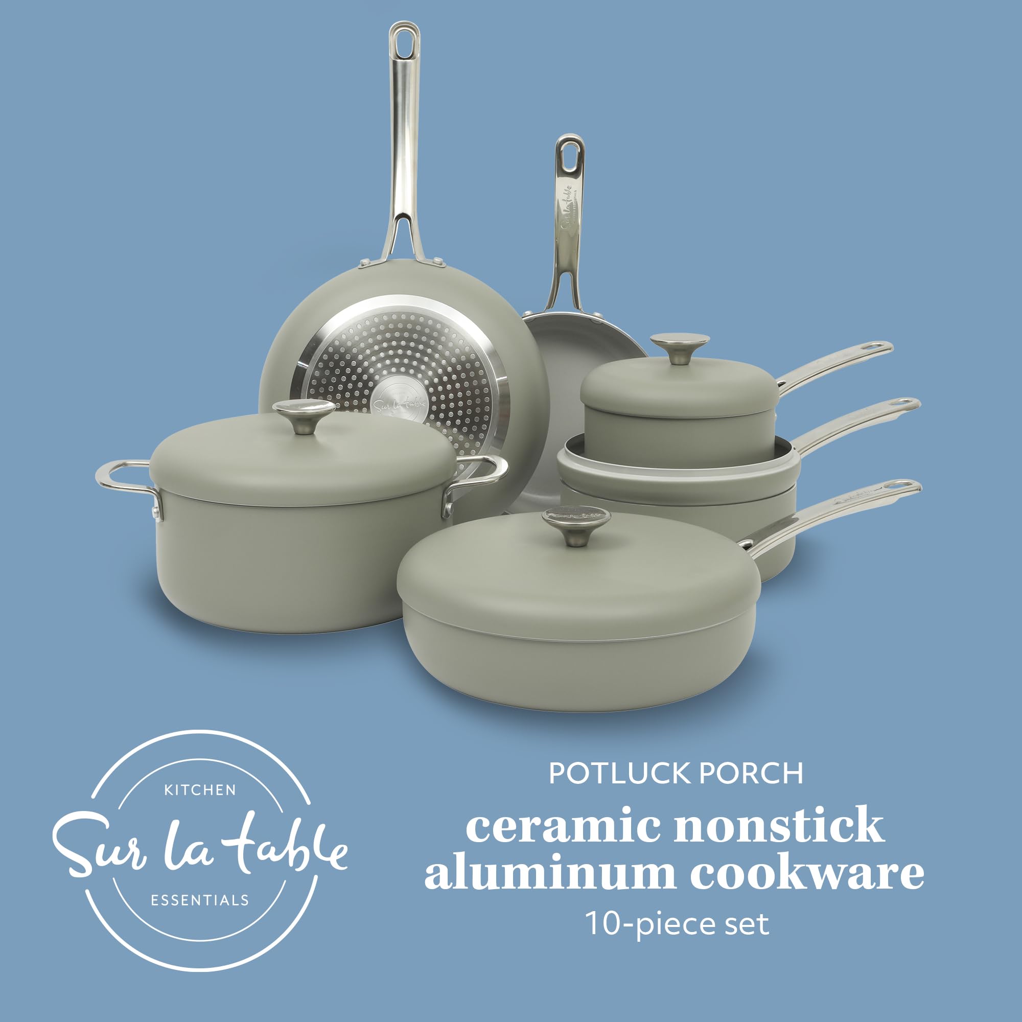 Foto 3 pulgar | Set De Utensilios De Cocina Sur La Table Kitchen Essentials Potluck Porch - Venta Internacional.
