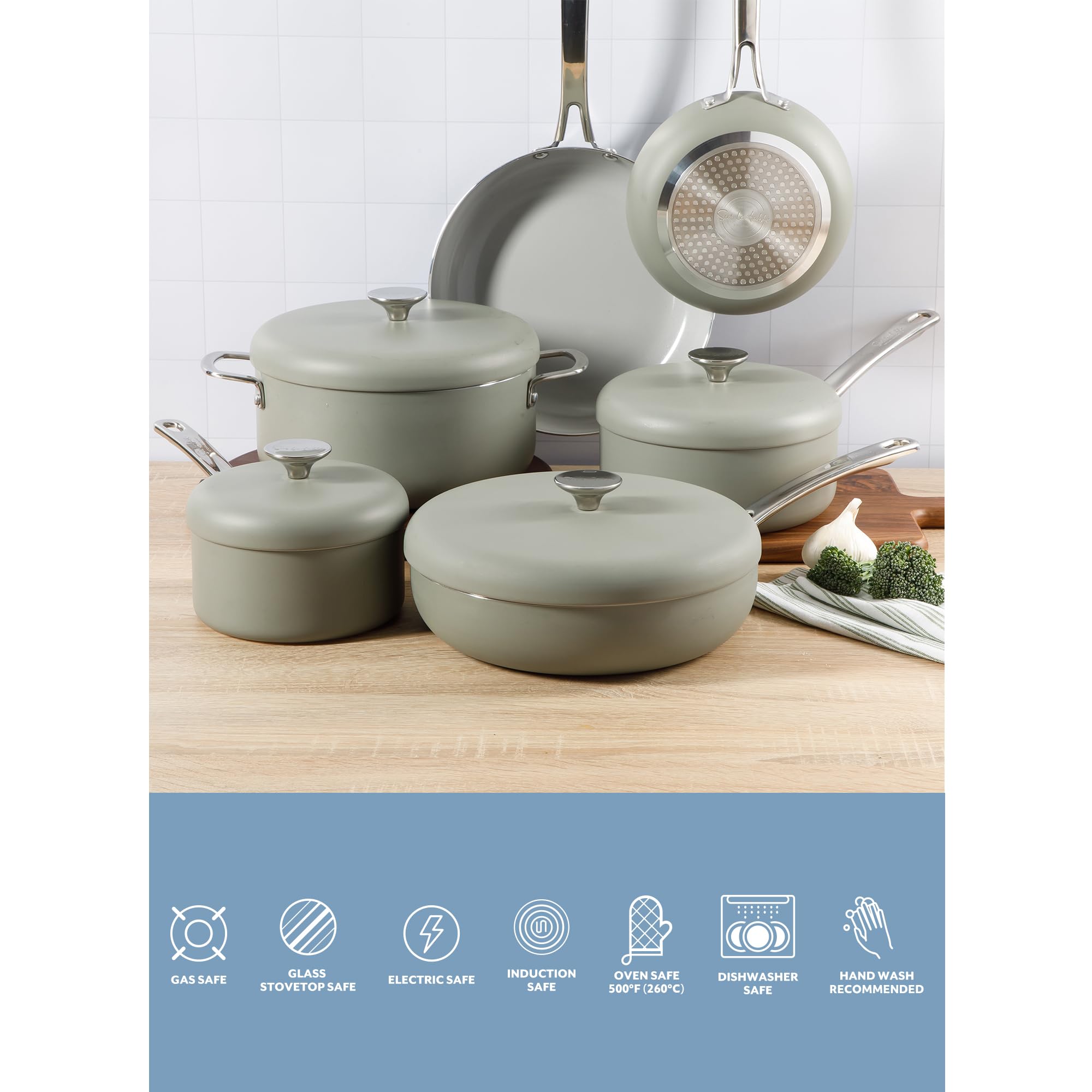 Foto 5 pulgar | Set De Utensilios De Cocina Sur La Table Kitchen Essentials Potluck Porch - Venta Internacional.