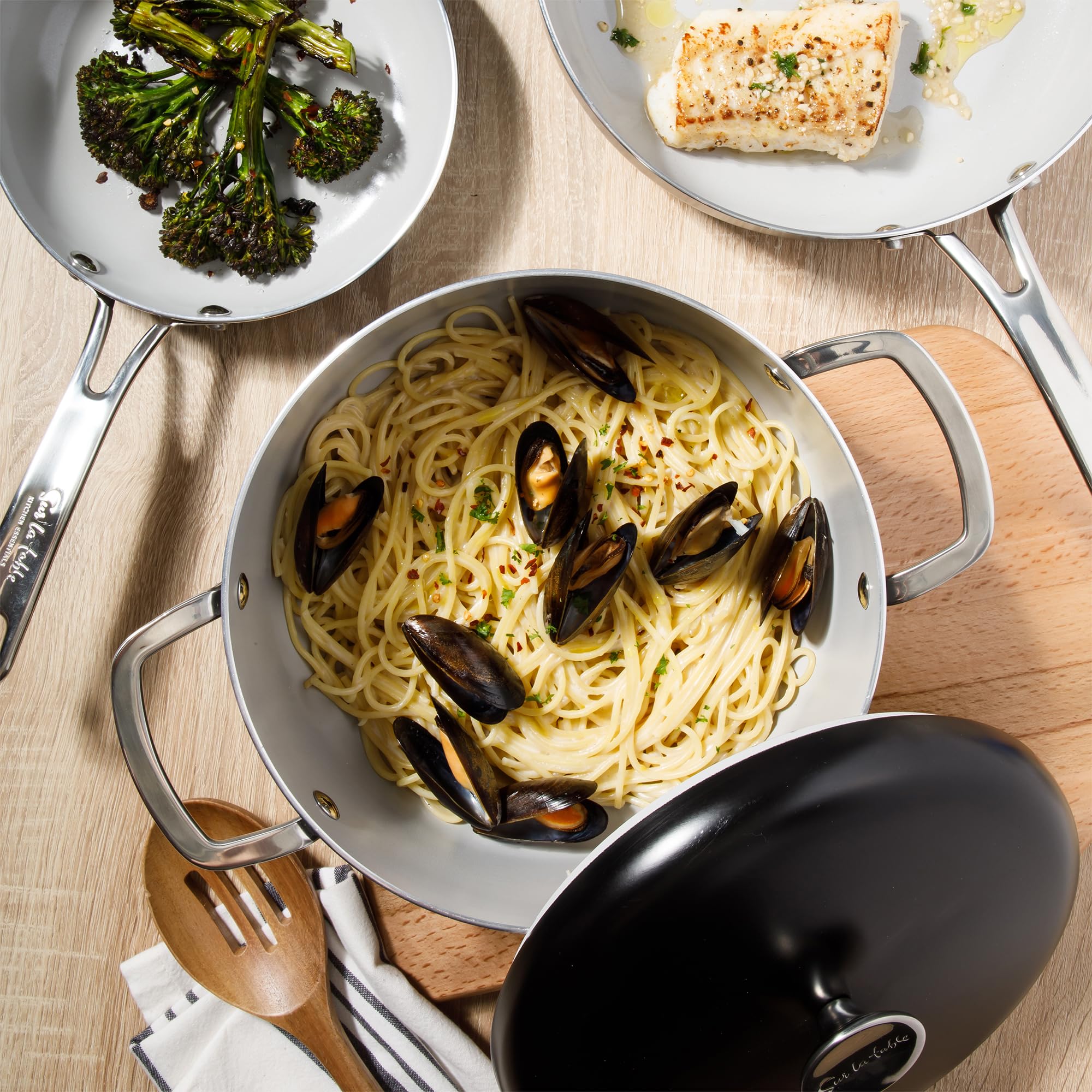 Foto 7 | Set De Utensilios De Cocina Sur La Table Kitchen Essentials Potluck Porch - Venta Internacional.