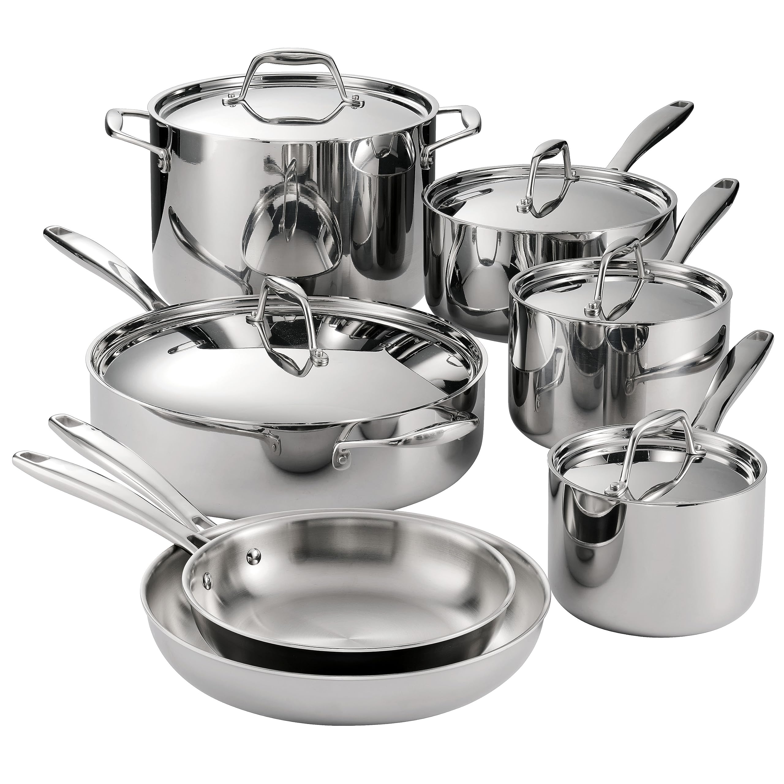 Foto 2 pulgar | Juego De Utensilios De Cocina Tramontina De Acero Inoxidable Con Revestimiento Triple De 12 Piezas - Venta Internaciona