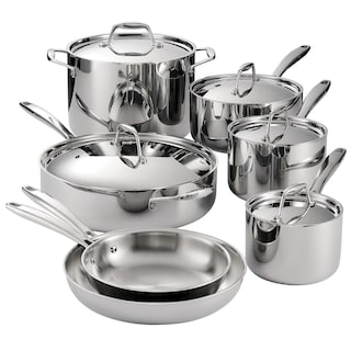 Foto 1 | Juego De Utensilios De Cocina Tramontina De Acero Inoxidable Con Revestimiento Triple De 12 Piezas - Venta Internaciona