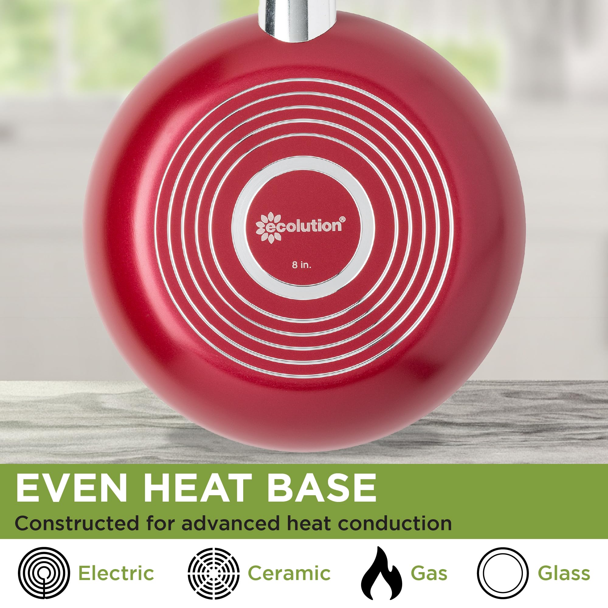 Foto 4 | Juego De Utensilios De Cocina Ecolution Easy Clean, Cerámica Antiadherente, 26 Piezas - Venta Internacional.