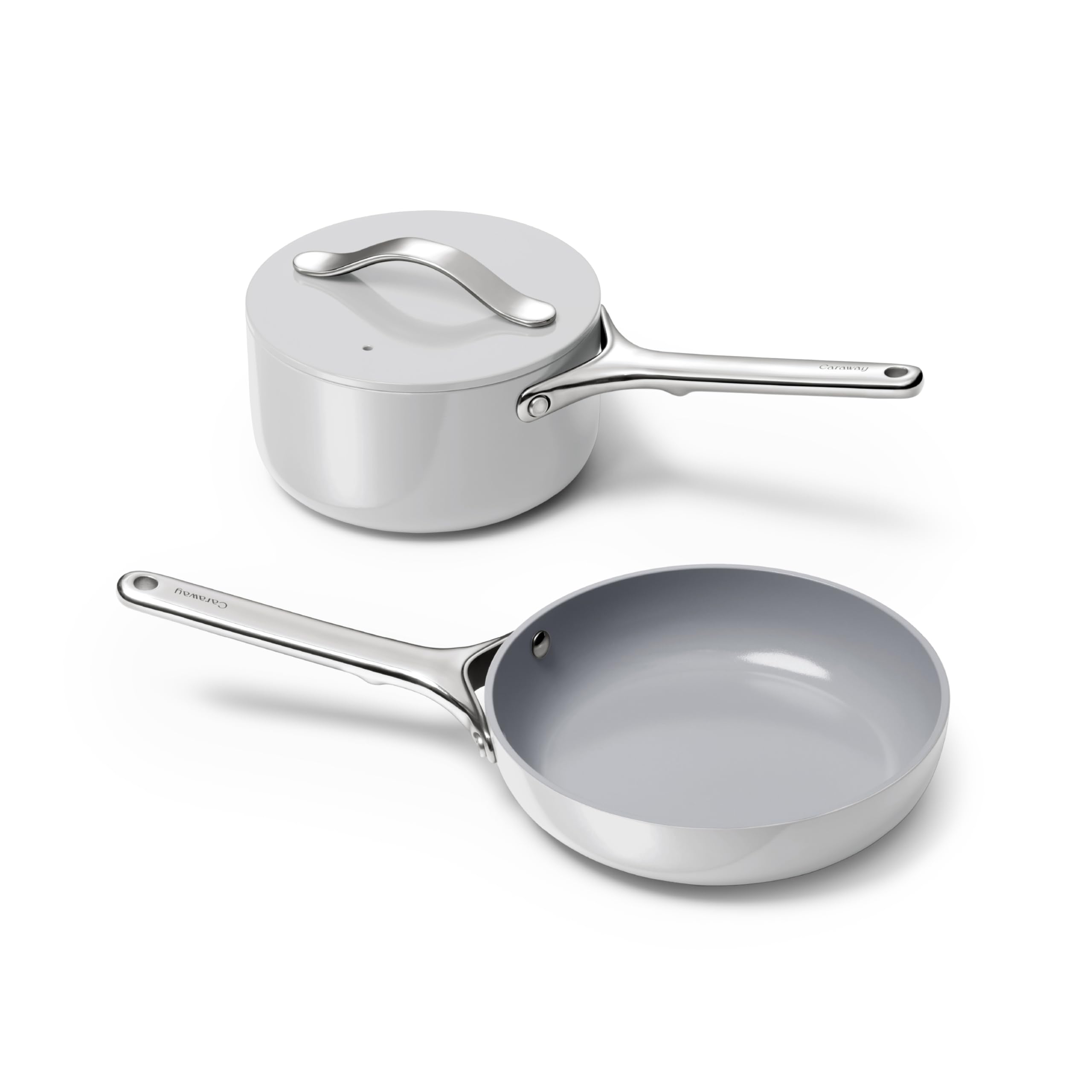Foto 2 pulgar | Juego de Utensilios de Cocina Caraway Mini de Cerámica Antiadherente 1 l y 1,7 l- Venta Internacional