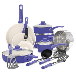 Foto 1 | Bateria de Cocina Green Life Soft Grip 16 Piezas - Venta Internacional