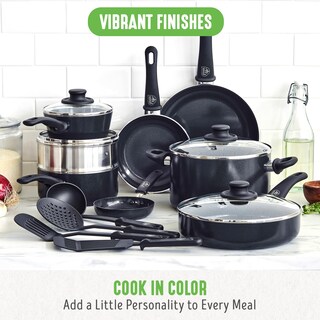 Foto 2 | Bateria de Cocina Greenlife Soft Grip 16 Piezas - Venta Internacional