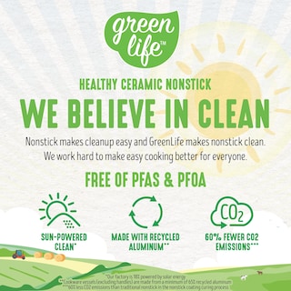 Foto 5 | Bateria de Cocina Greenlife Soft Grip 16 Piezas - Venta Internacional