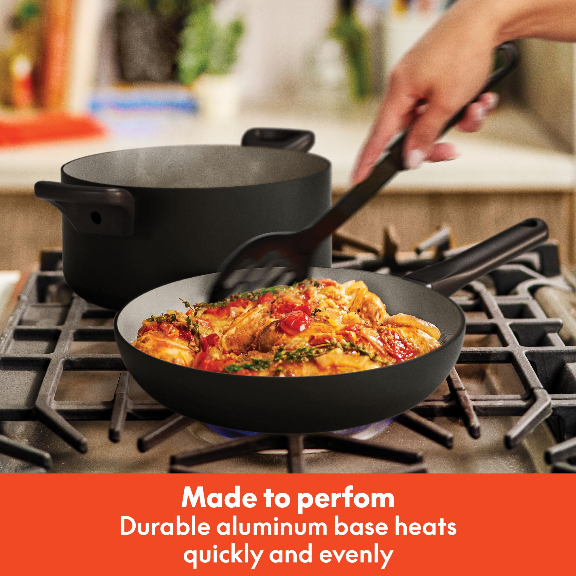 Foto 5 pulgar | Set de Cocina Bella de 21 Piezas con Revestimiento Antiadherente de Cerámica Negro - Venta Internacional