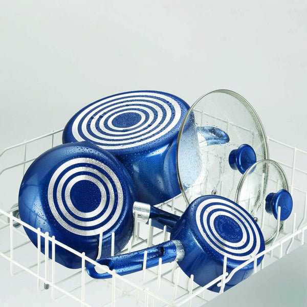 Foto 5 pulgar | Batería de Cocina Tfal Excite Bronce B037se64azul