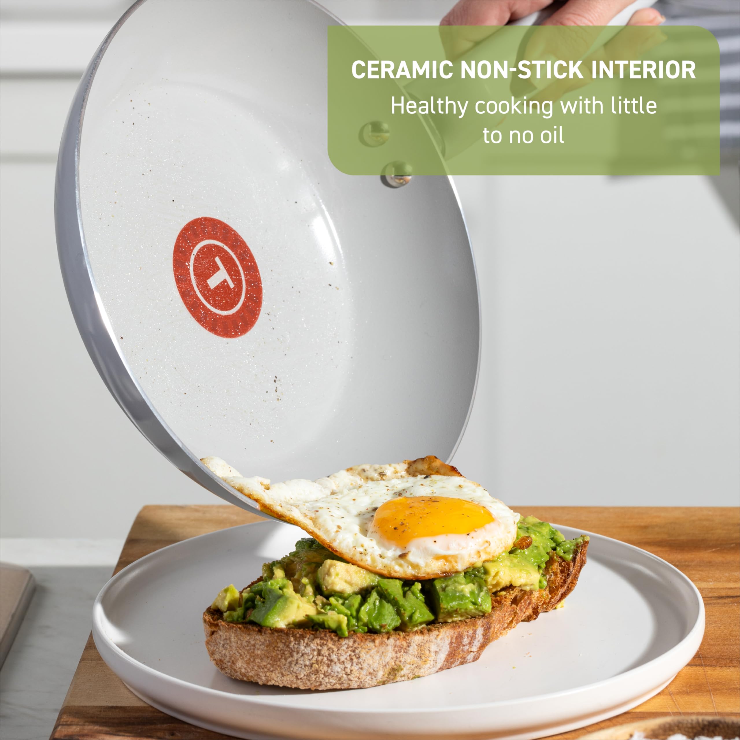 Foto 4 pulgar | Juego De Utensilios De Cocina T-fal Refresh Ceramic De 20 Piezas Con Antiadherente - Venta Internacional.