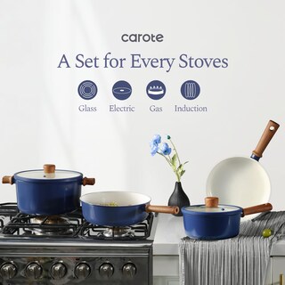 Foto 7 | Juego de Utensilios Carote Cerámica Antiadherente 18 Piezas Inducción - Venta Internacional