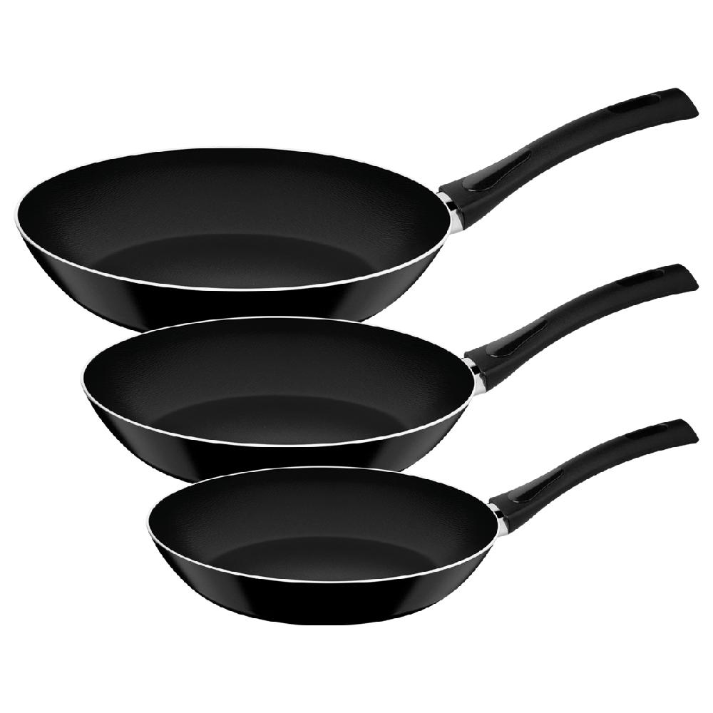 Juego De Sartenes Tramontina Everyday 20cm 25cm Y 30cm 2.2mm