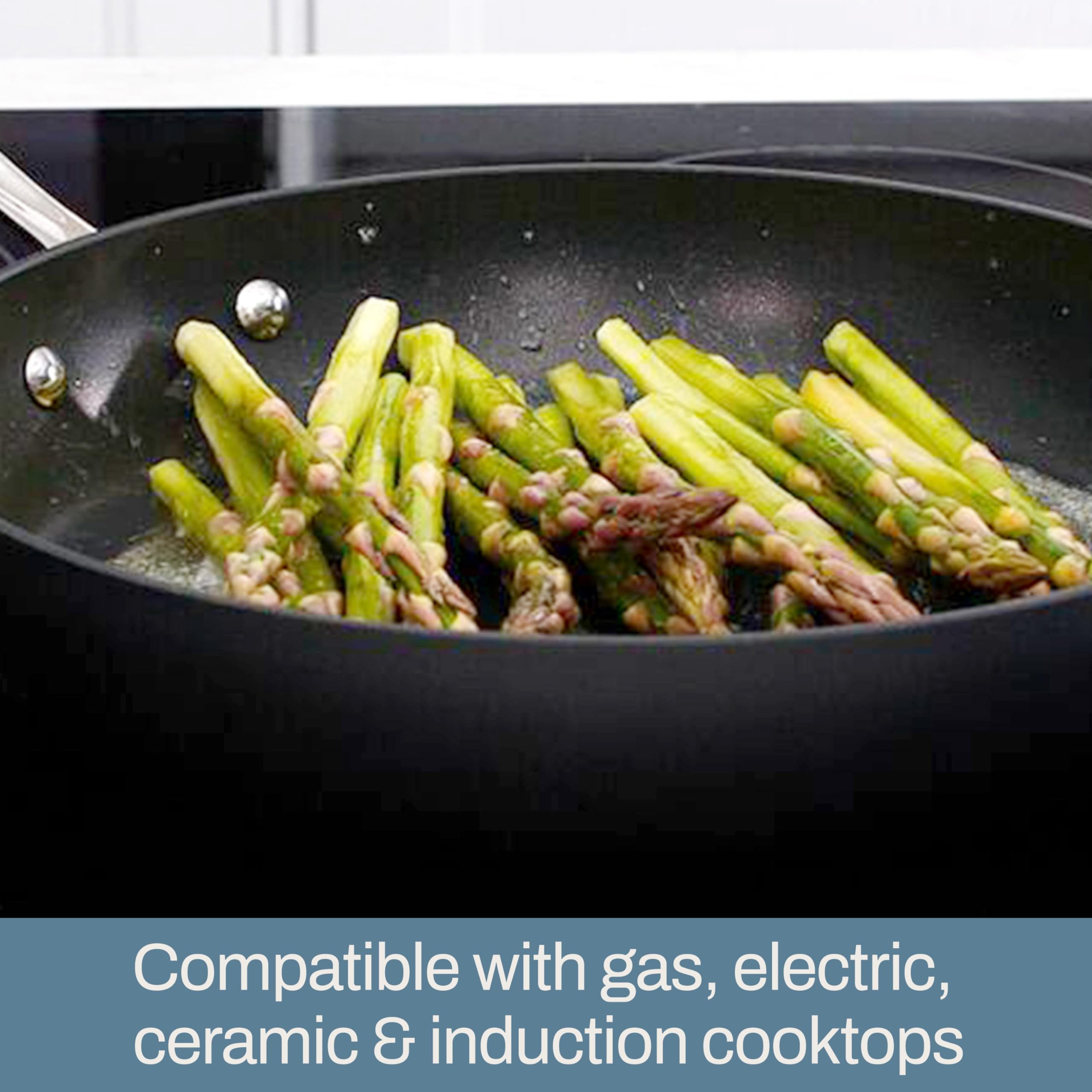 Foto 6 | Juego De Utensilios De Cocina All-clad Ha1, Anodizado Duro, Antiadherente, 10 Piezas - Venta Internacional.