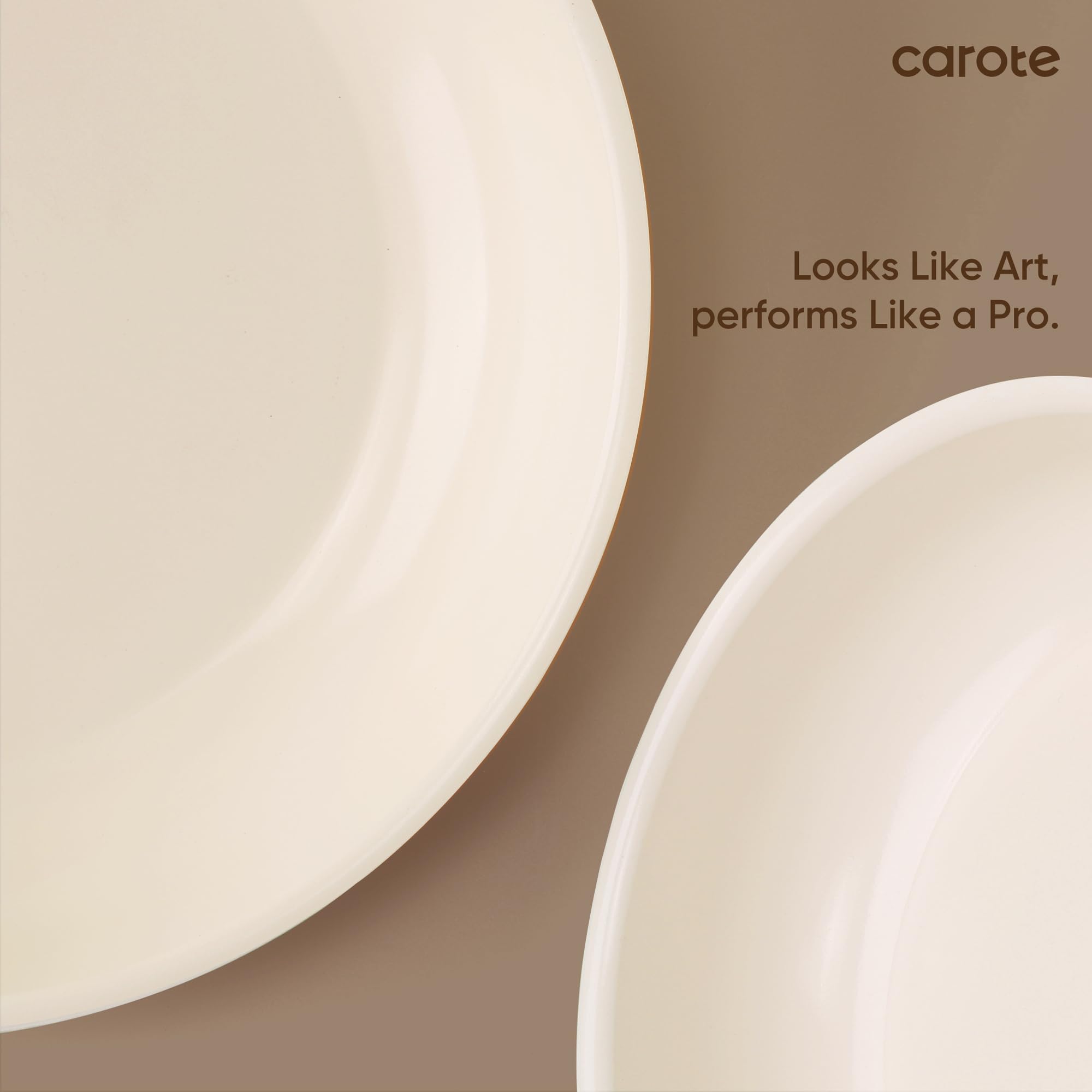 Foto 6 | Juego De Utensilios De Cocina Carote Ceramic, 18 Piezas, Antiadherentes Por Inducción, Marrón - Venta Internacional.