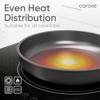 Foto 5 | Juego De Ollas Y Sartenes Carote, Utensilios De Cocina De Inducción Antiadherentes, 11 Piezas - Venta Internacional.