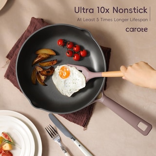 Foto 4 | Juego De Utensilios De Cocina Carote, 19 Piezas, Antiadherentes De Inducción, Color Marrón Rosado - Venta Internaciona