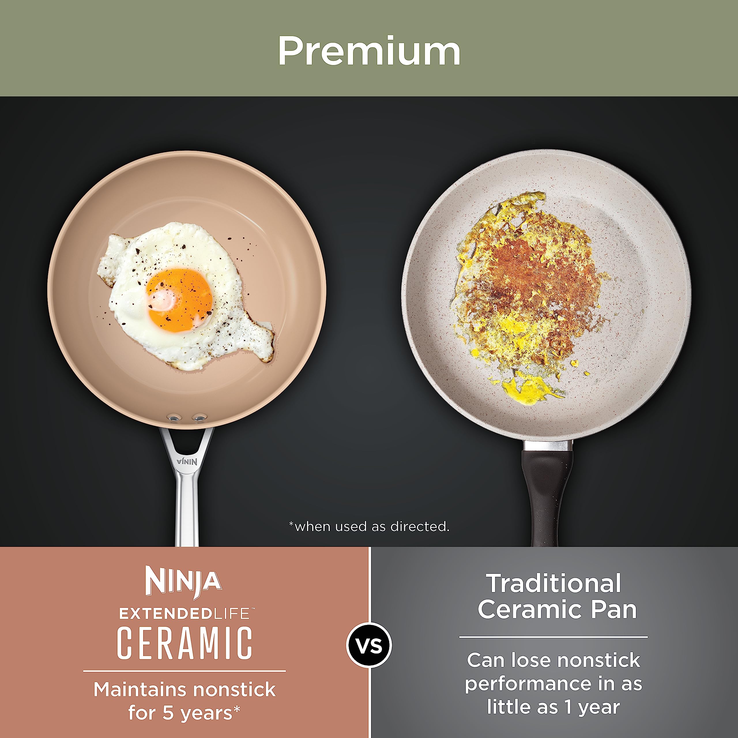 Foto 5 pulgar | Set De Utensilios De Cocina Ninja Extended Life Premium Ceramic 9 Piezas - Venta Internacional.