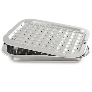 Foto 1 | Set De Sartenes Norpro 274 De Acero Inoxidable, 42 Cm, Color Plateado - Venta Internacional.