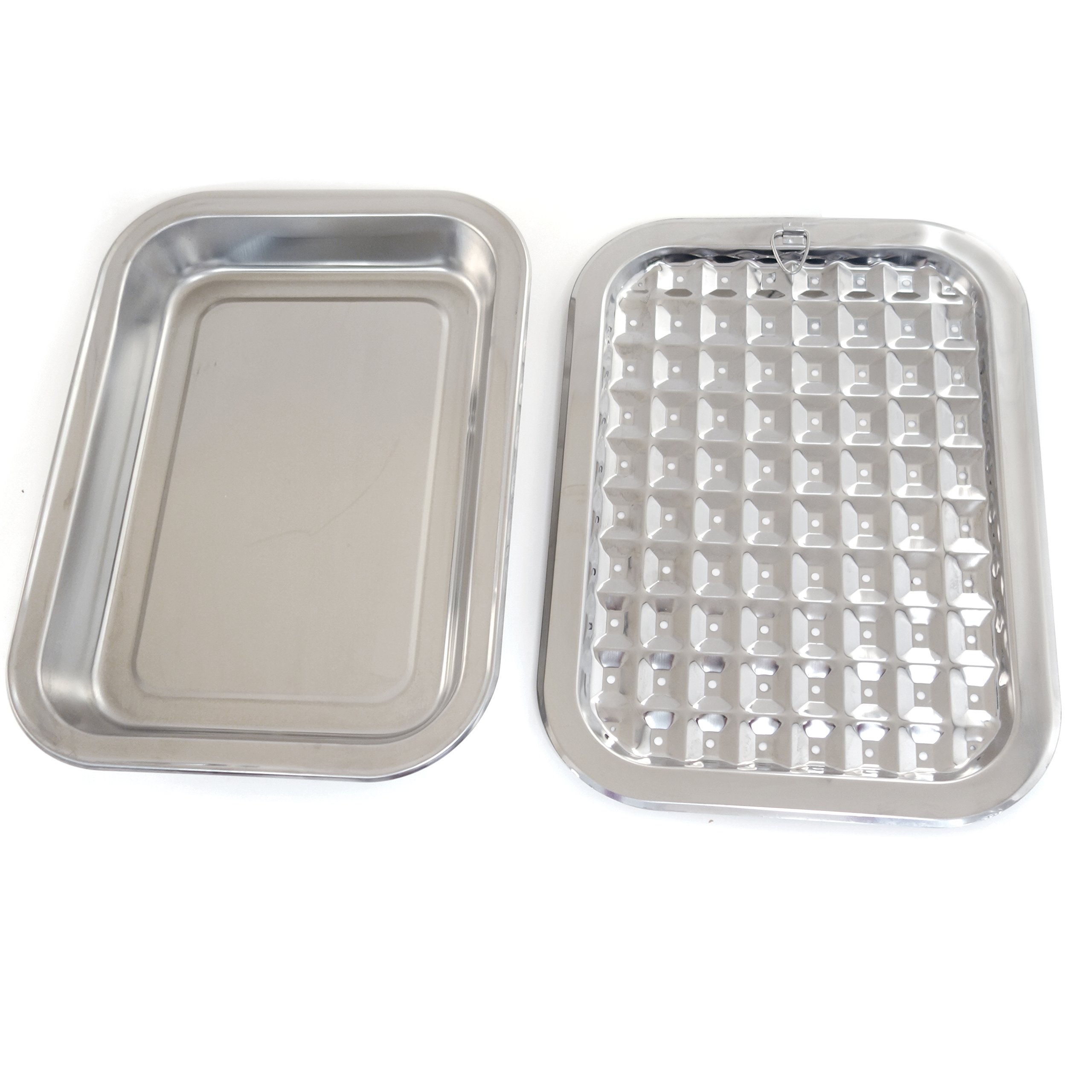 Foto 4 pulgar | Set De Sartenes Norpro 274 De Acero Inoxidable, 42 Cm, Color Plateado - Venta Internacional.
