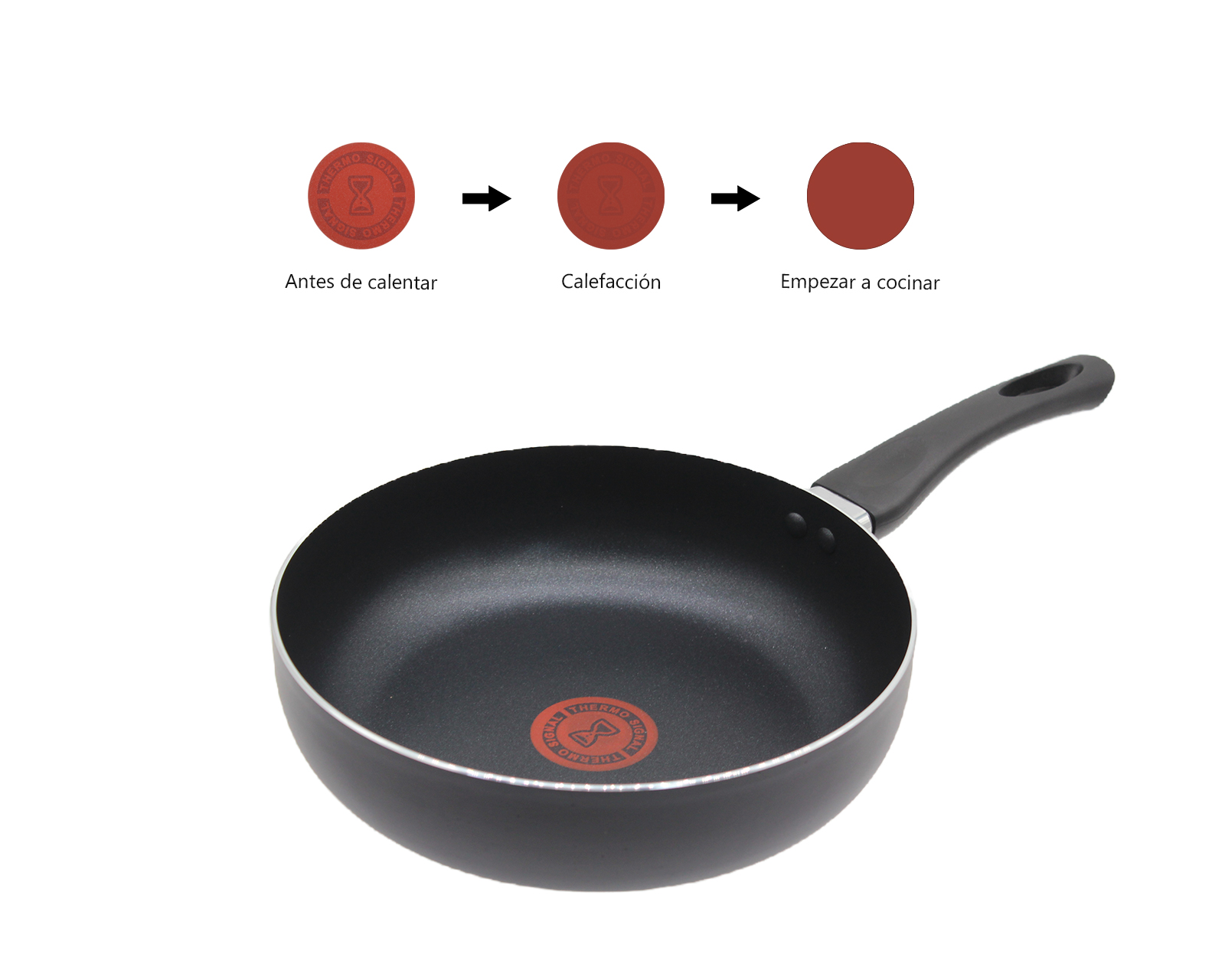 Foto 4 pulgar | Batería De Cocina 10 Piezas Basitex Negro