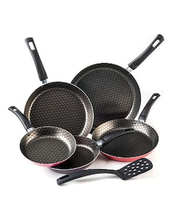 Foto 3 | Juego 5 Sartenes Fashion Cook Cinsa + Gratis Termo Güish De Regalo