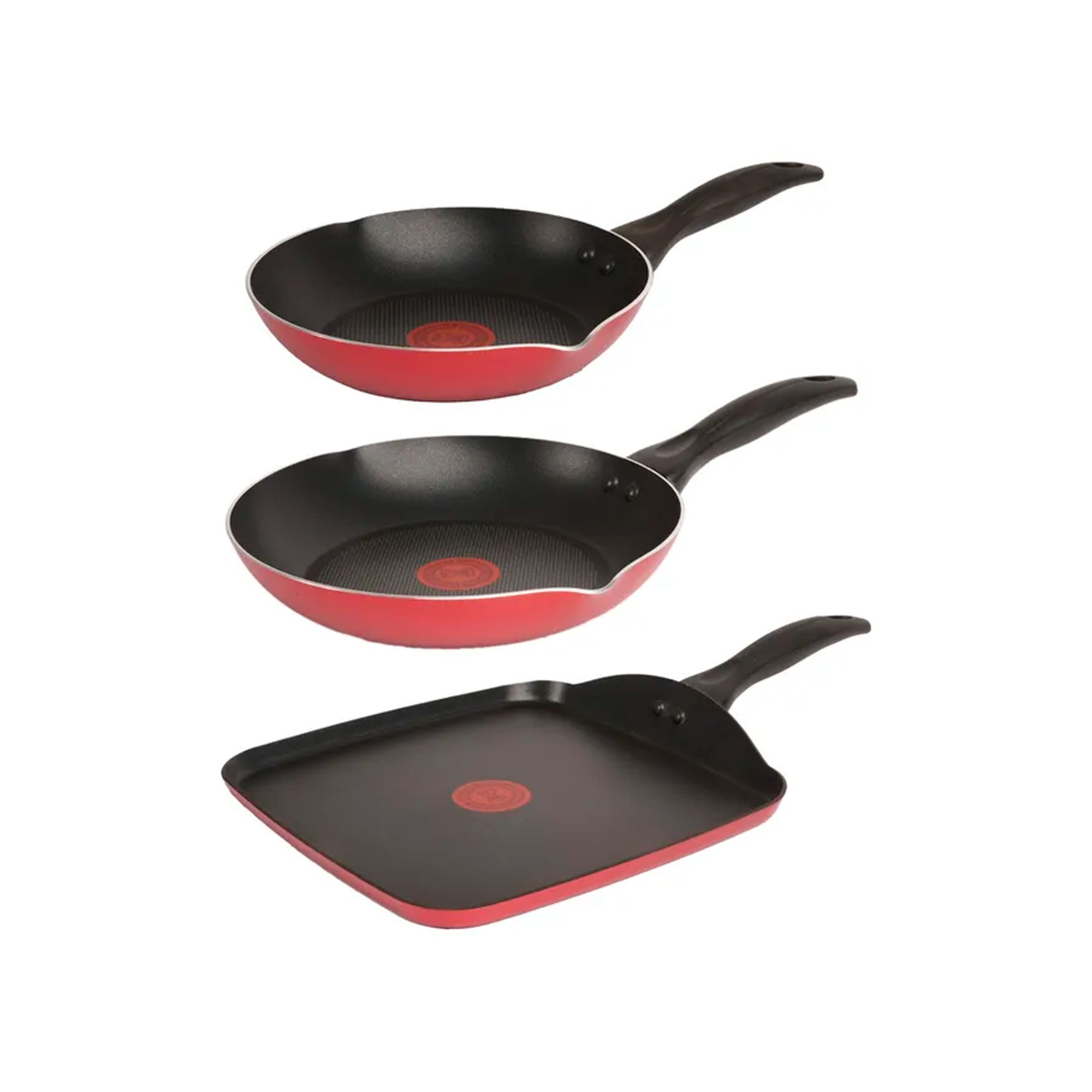 Foto 3 pulgar | Batería 25pzas Familycook Rojo Tfal 5mm Titanium Utensilios