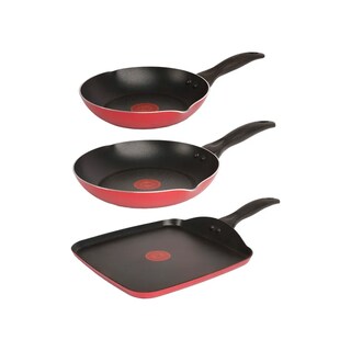 Foto 2 | Batería 25pzas Familycook Rojo Tfal 5mm Titanium Utensilios