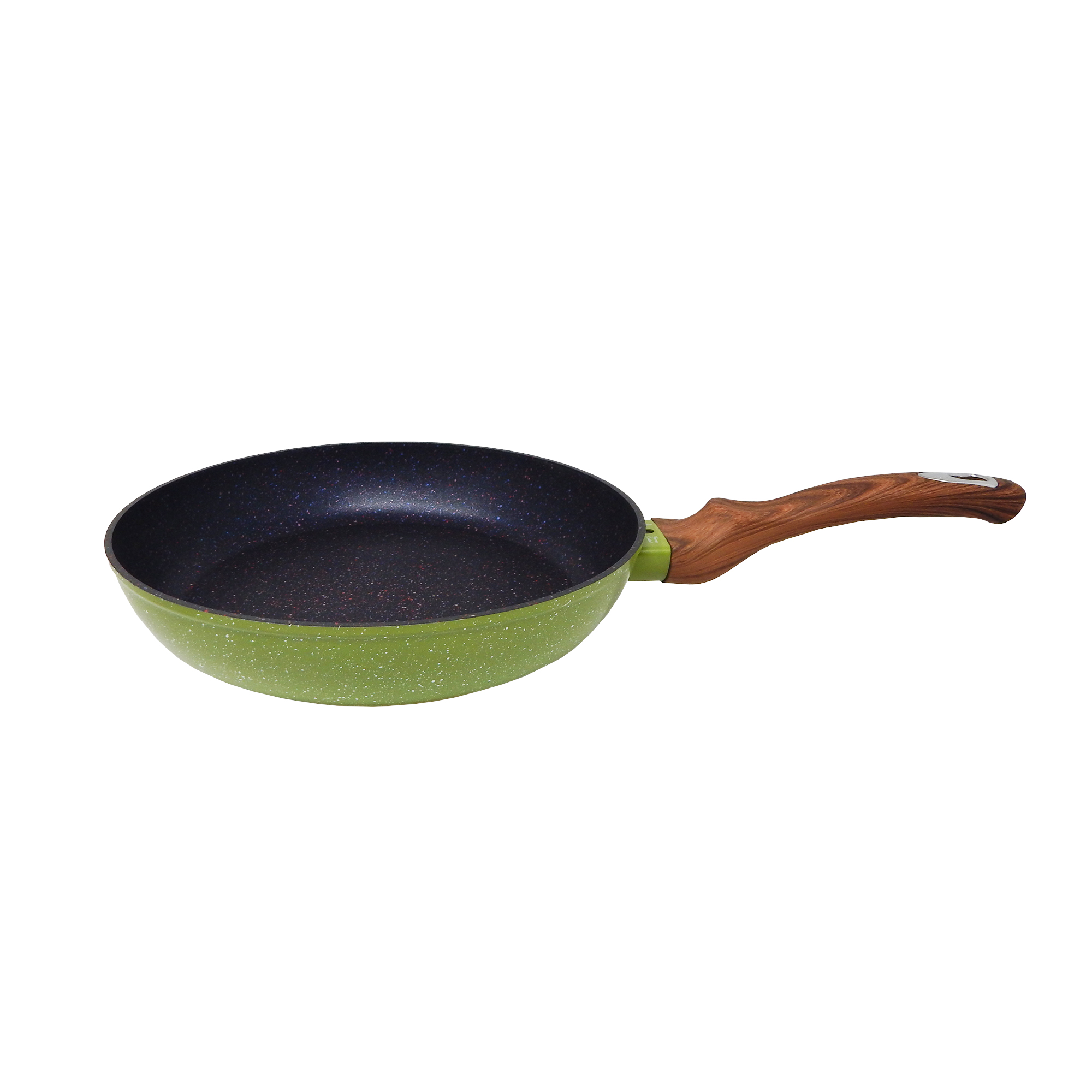 Foto 5 pulgar | Juego De Sartenes Kuche Color Verde Olivo 3 Piezas