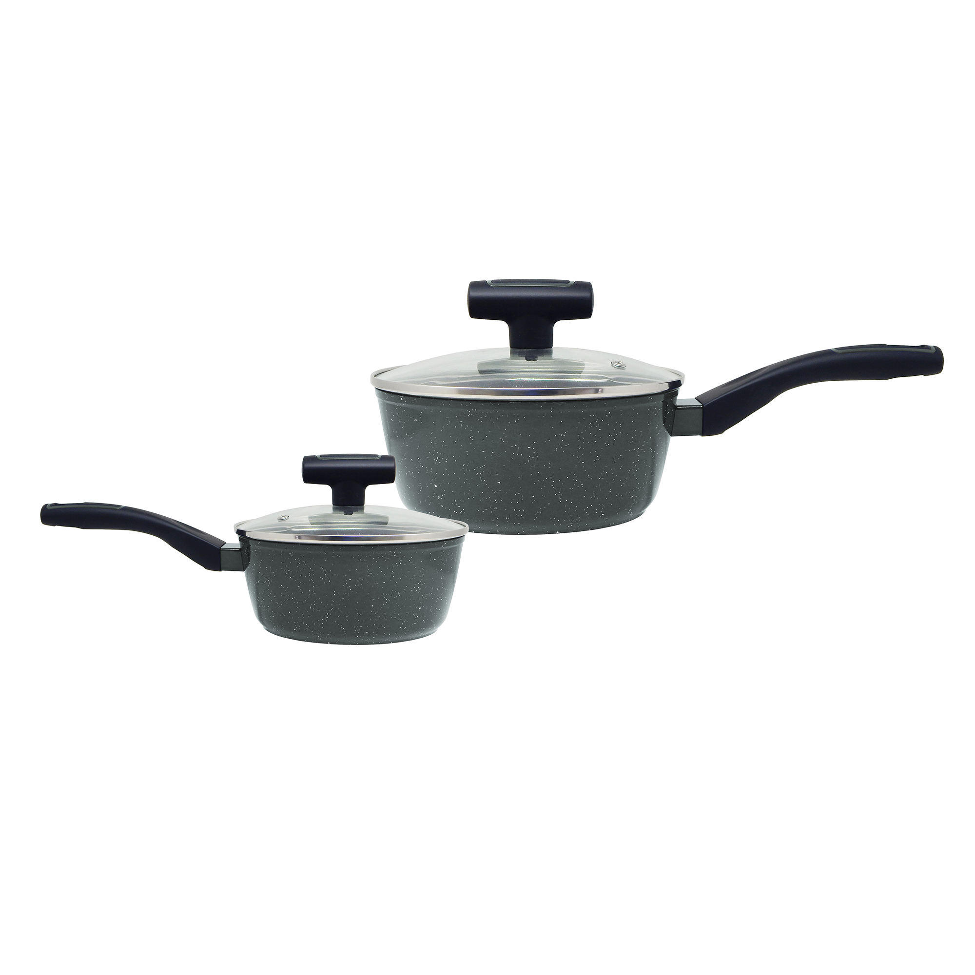 Foto 4 pulgar | Batería De Cocina Foode 8 Piezas Gris Moteado 2.5mm