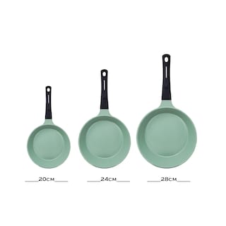 Foto 7 | Juego De 3 Sartenes 20,24,28cm Amercook