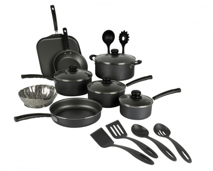 Foto 2 pulgar | Batería de Cocina Tramontina 80119545 Primaware Aluminio 18 Piezas Negro