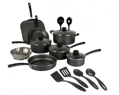 Foto 1 | Batería de Cocina Tramontina 80119545 Primaware Aluminio 18 Piezas Negro