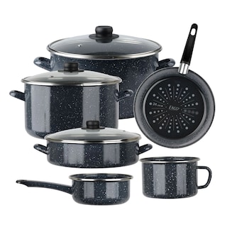 Foto 1 | Batería de Cocina Ecko Gris 9 Piezas
