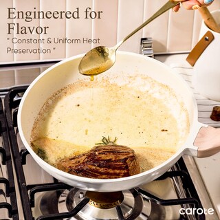 Foto 5 | Juego De Utensilios De Cocina Carote White Granite Induction, 11 Piezas, Antiadherentes - Venta Internacional.