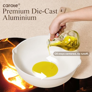 Foto 7 | Juego De Utensilios De Cocina Carote White Granite Induction, 11 Piezas, Antiadherentes - Venta Internacional.