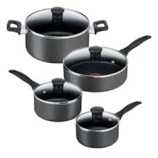 Foto 3 | Batería de Cocina T-fal de Aluminio 5 Piezas