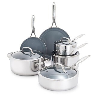 Foto 1 | Juego De Utensilios De Cocina Greenpan Valencia Pro De Acero Inoxidable, 10 Piezas - Venta Internacional.