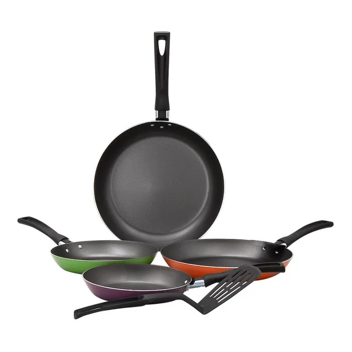 Foto 1 | Juego De Sartenes 4 Pack + Utensilio Varios Colores Ecko