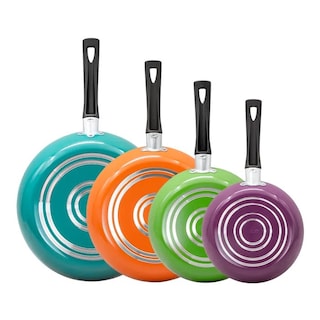 Foto 2 | Juego De Sartenes 4 Pack + Utensilio Varios Colores Ecko