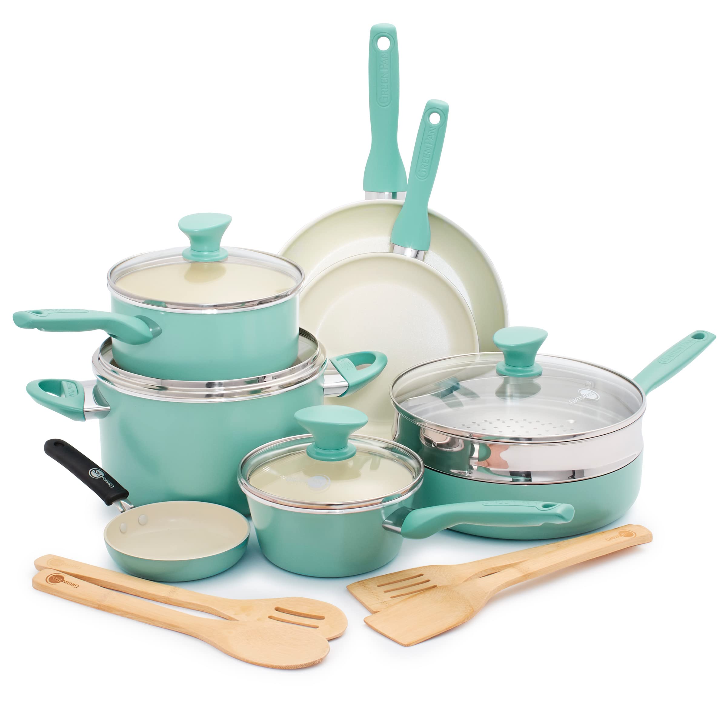 Foto 2 pulgar | Juego de Utensilios de Cocina Greenpan Rio Healthy de Cerámica Antiadherente 16 Piezas - Venta Internacional