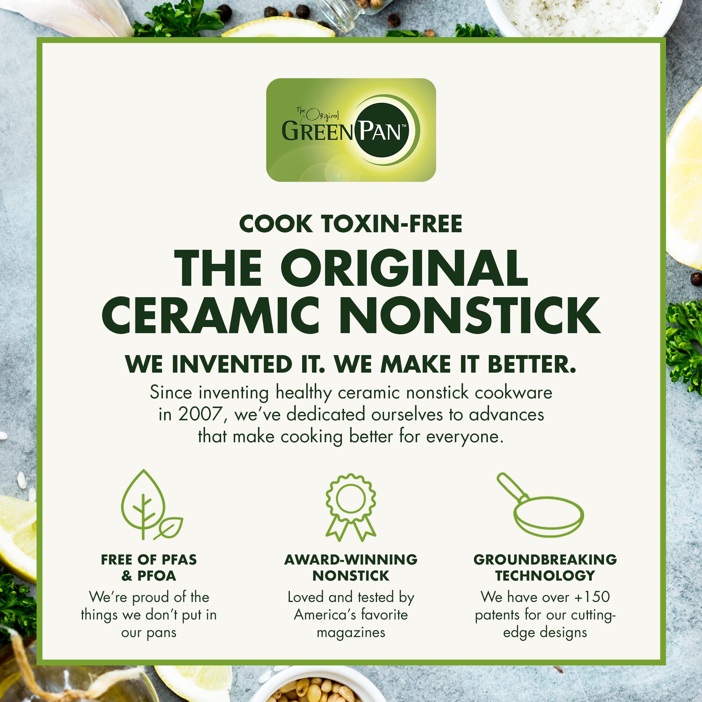 Foto 5 | Juego de Utensilios de Cocina Greenpan Rio Healthy de Cerámica Antiadherente 16 Piezas - Venta Internacional