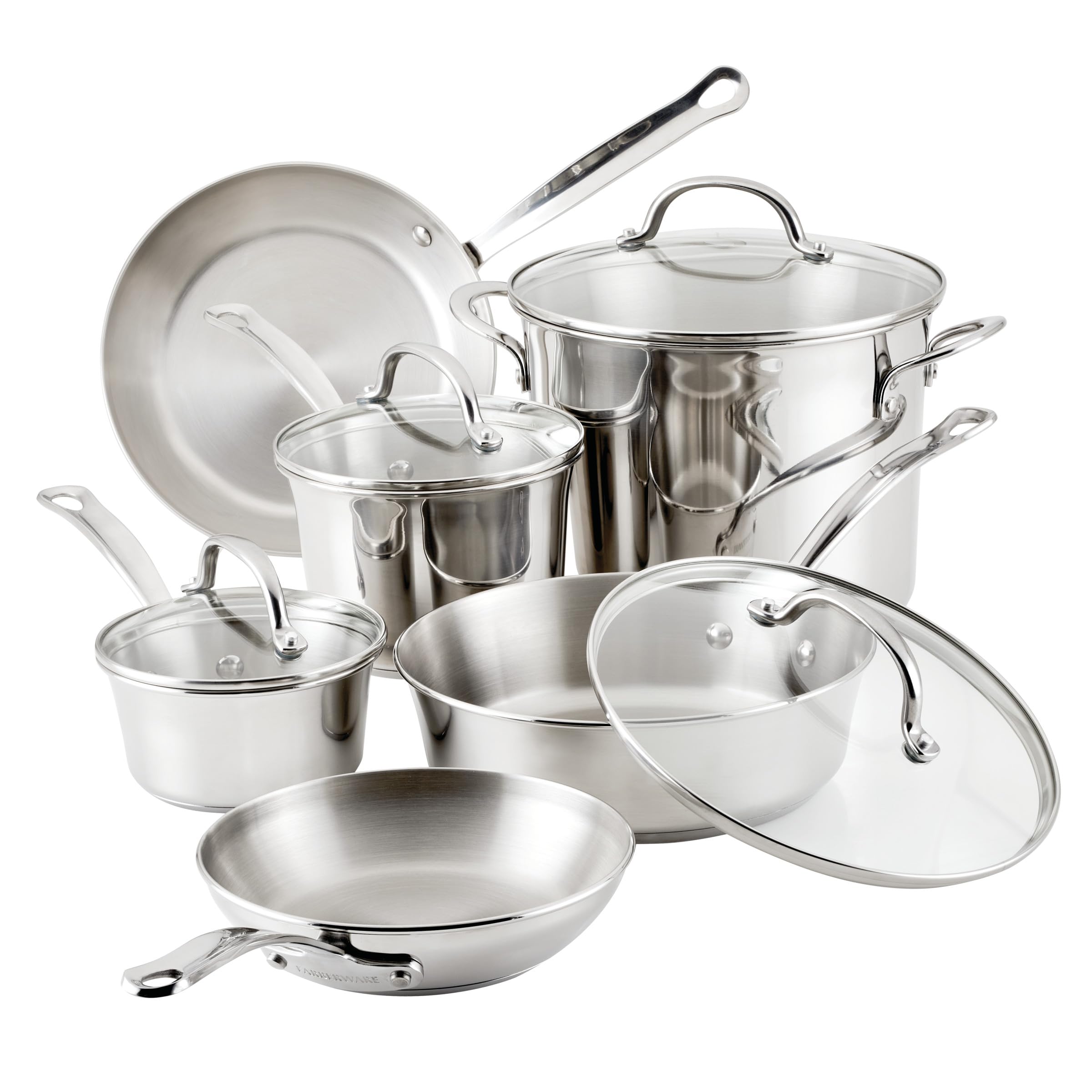 Foto 1 | Juego De Utensilios De Cocina Farberware Millennium De Acero Inoxidable, 10 Piezas - Venta Internacional.