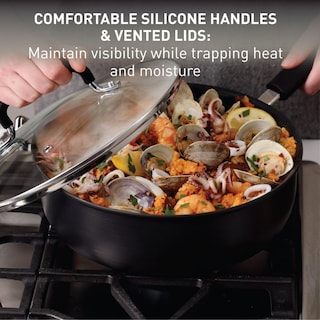 Foto 6 | Juego De Utensilios De Cocina T-fal Ultimate, Antiadherente Anodizado Duro, 14 Piezas - Venta Internacional.
