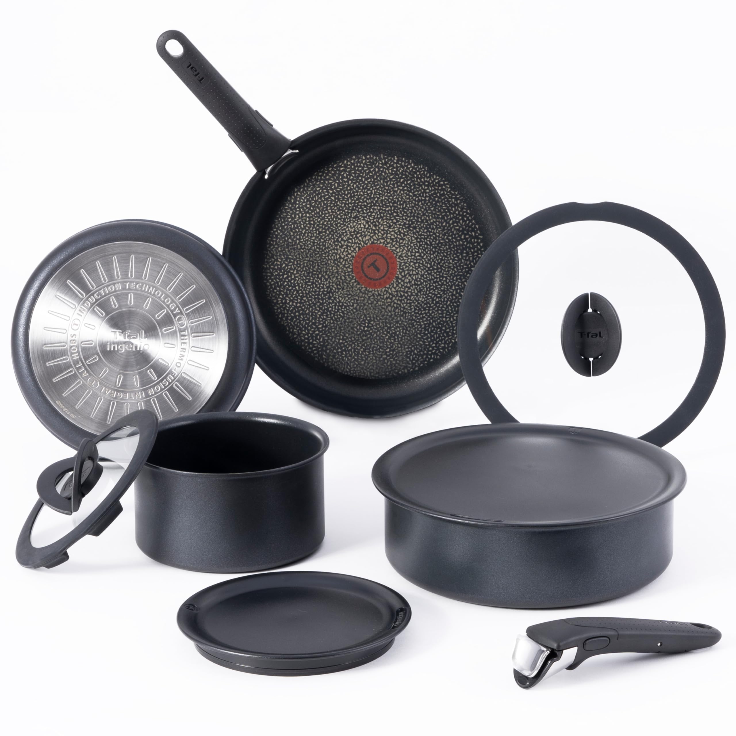 Foto 2 pulgar | Set De Utensilios De Cocina T-fal Ingenio Expertise 10 Piezas Para Inducción - Venta Internacional.